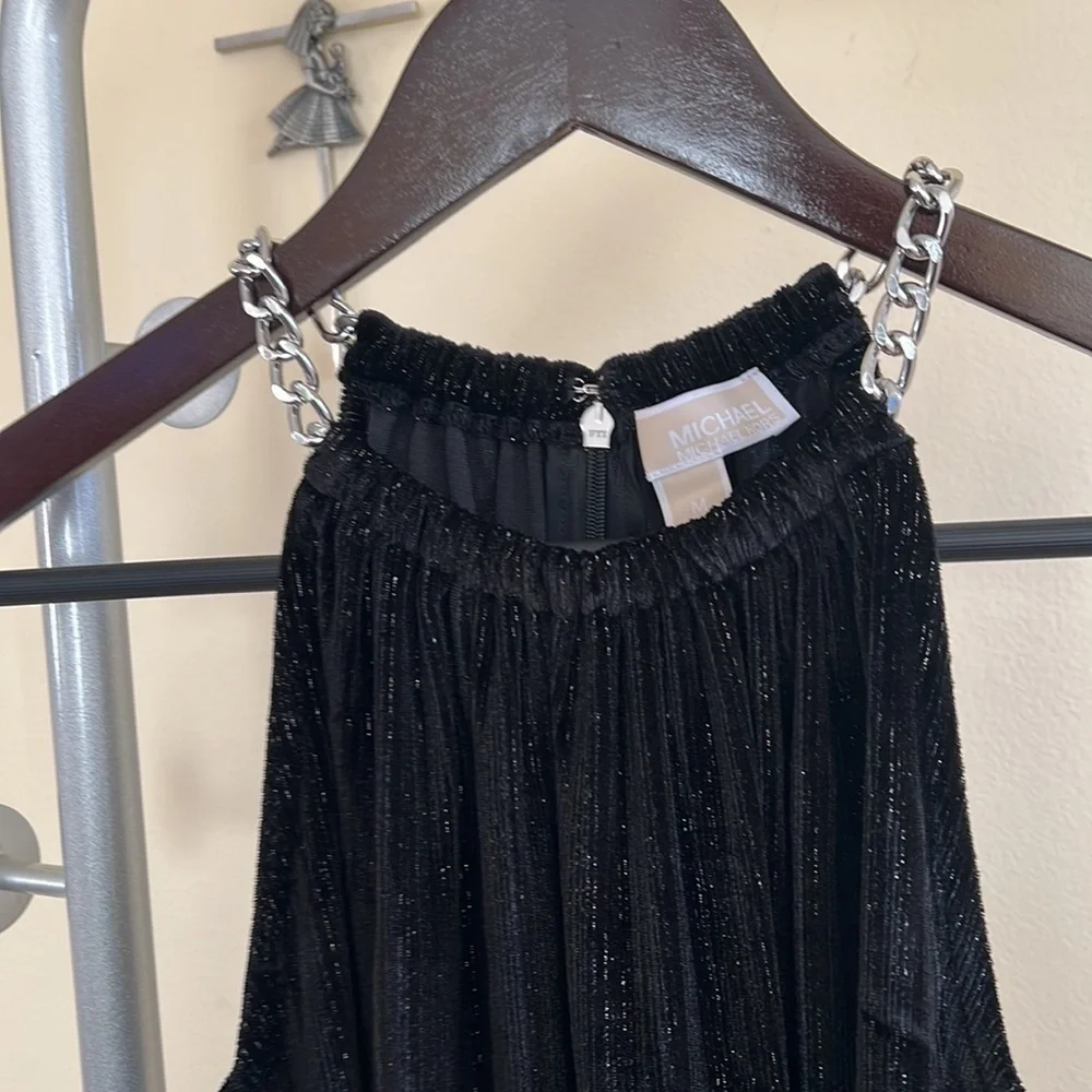 Michael Kors dress with silver chain detail